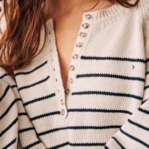 Sezane Organic Cotton Leontine Jumper Sweater size S